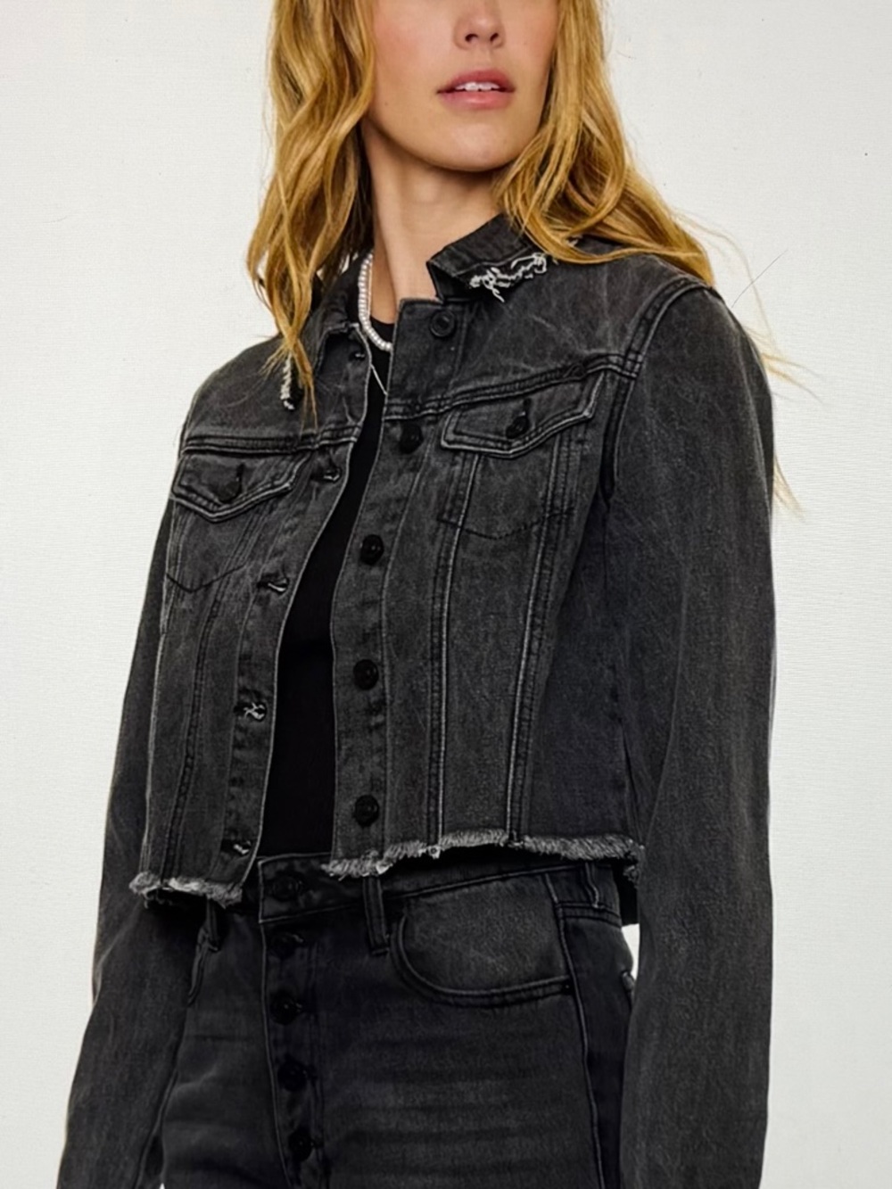 KanCan “Erika” Cropped Jacket